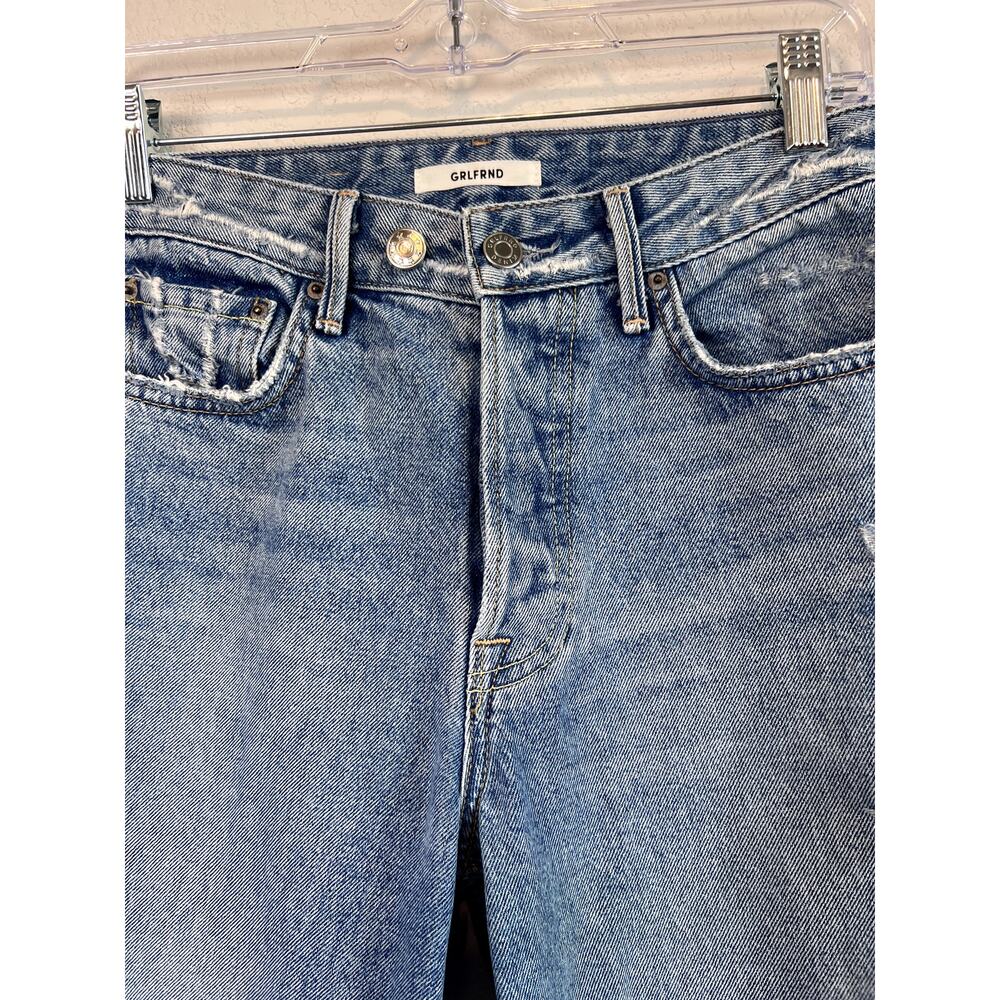 Chic GRLFRND Karolina High Waisted Distressed Skinny Jeans - Picture 2 of 8